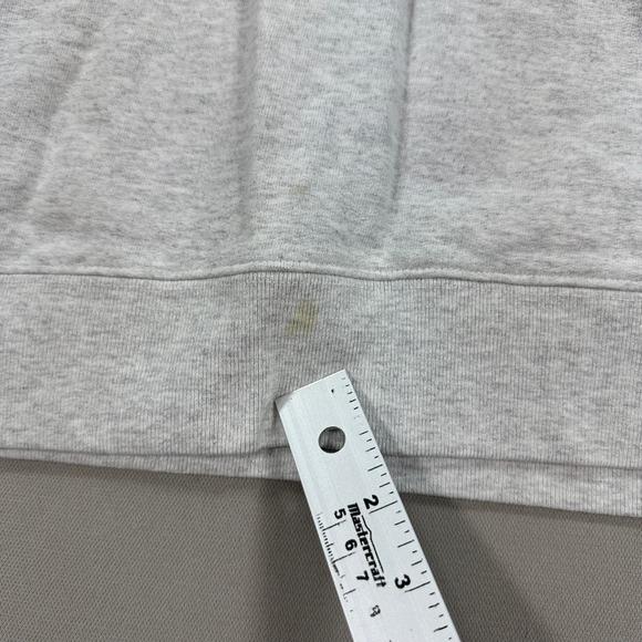 Supreme‎ Ganesh Crewneck Sweatshirt Men's Medium Gray Embroidered Logo Pullover - Picture 10 of 13